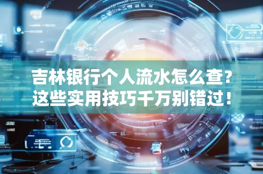 吉林银行个人流水怎么查?这些实用技巧千万别错过!