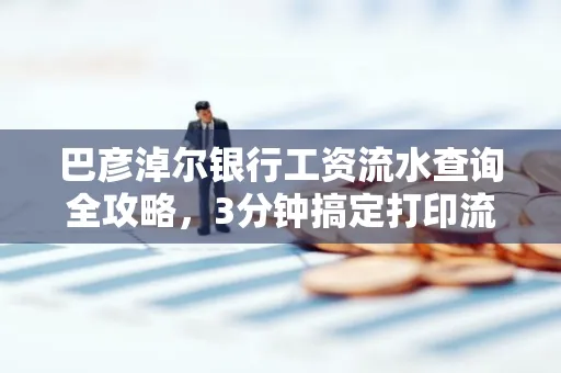 巴彦淖尔银行工资流水查询全攻略,3分钟搞定打印流程