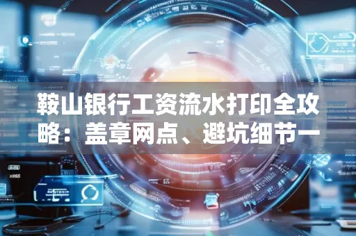 鞍山银行工资流水打印全攻略:盖章网点、避坑细节一次说透