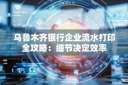 乌鲁木齐银行企业流水打印全攻略:细节决定效率