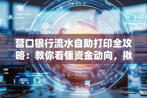 营口银行流水自助打印全攻略:教你看懂资金动向,揪出异常交易