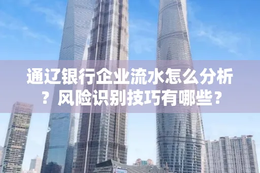 通辽银行企业流水怎么分析?风险识别技巧有哪些?