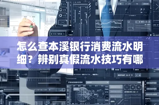 怎么查本溪银行消费流水明细?辨别真假流水技巧有哪些?
