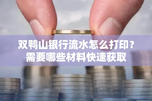 双鸭山银行流水怎么打印?需要哪些材料快速获取