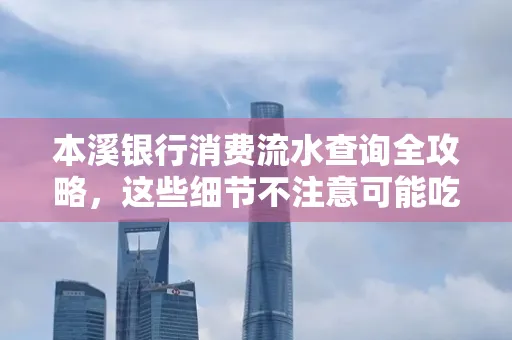 本溪银行消费流水查询全攻略,这些细节不注意可能吃大亏