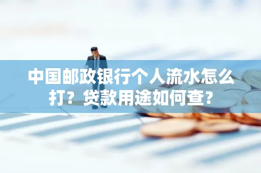 中国邮政银行个人流水怎么打?贷款用途如何查?