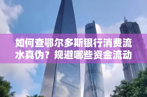 如何查鄂尔多斯银行消费流水真伪?规避哪些资金流动风险?防范要点解析