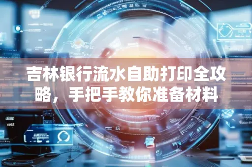 吉林银行流水自助打印全攻略,手把手教你准备材料
